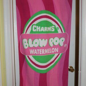 Charms Blow Pop Beach Towel